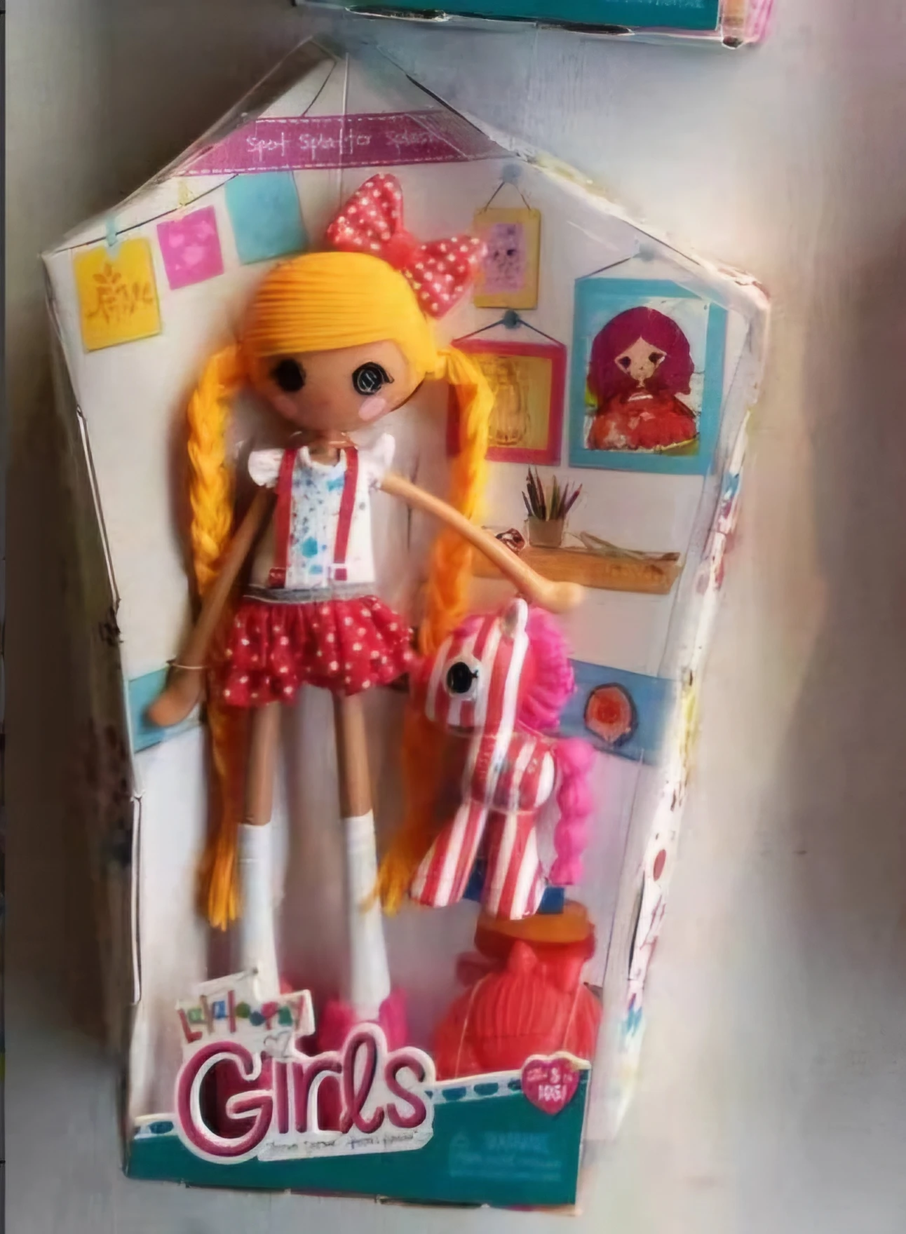 التصميم الأصلي دمية النسيج اللعب البلاستيكية Lalaloopsy عطلة الفتاة هدية متعددة نمط