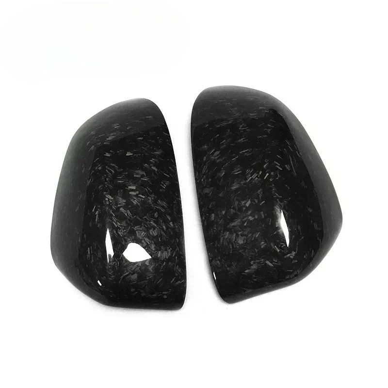 1:1 Replacement forge carbon fiber side view mirror cover Trim for BMW X3 F25 X4 F26 X5 F15 X6 F16  2014-2018