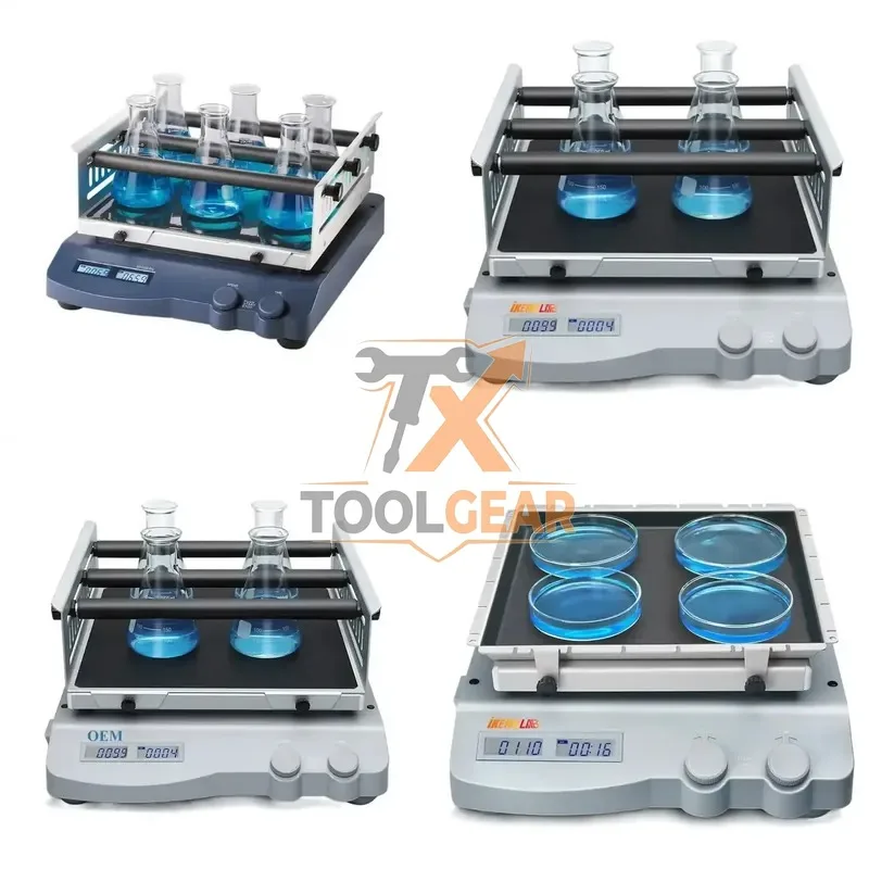 2026hotsale* IKEME OEM Optional LCD Display Digital Orbital and Linear Shaker Numerical Control Laboratory Digital Linear