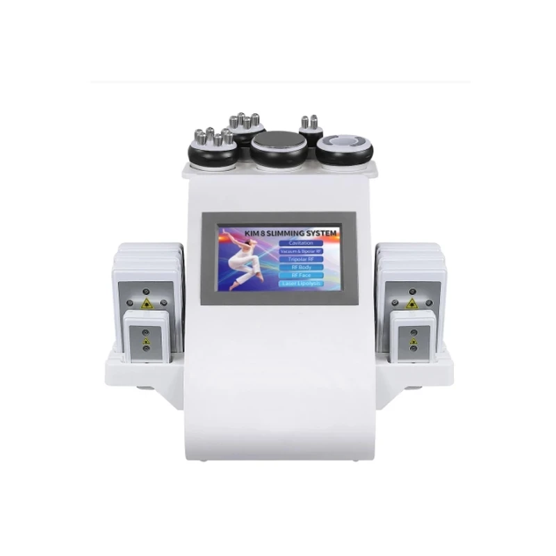 เครื่องความถี่คลื่นวิทยุสำหรับกระชับผิว, อุปกรณ์นวดหน้า, Lipo Cavitation ไฟฟ้า6 in 1