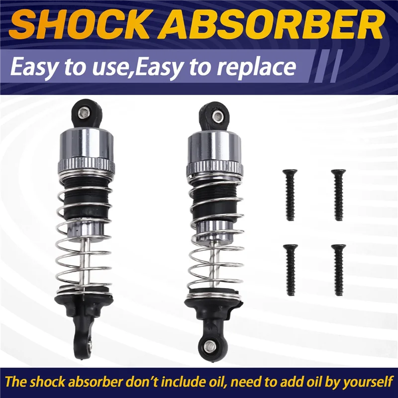 BNVN-4 шт. масляный металлический амортизатор для HBX 16889 16889A 16890 16890A SG1601 SG1602 1/16 детали для обновления радиоуправляемого автомобиля