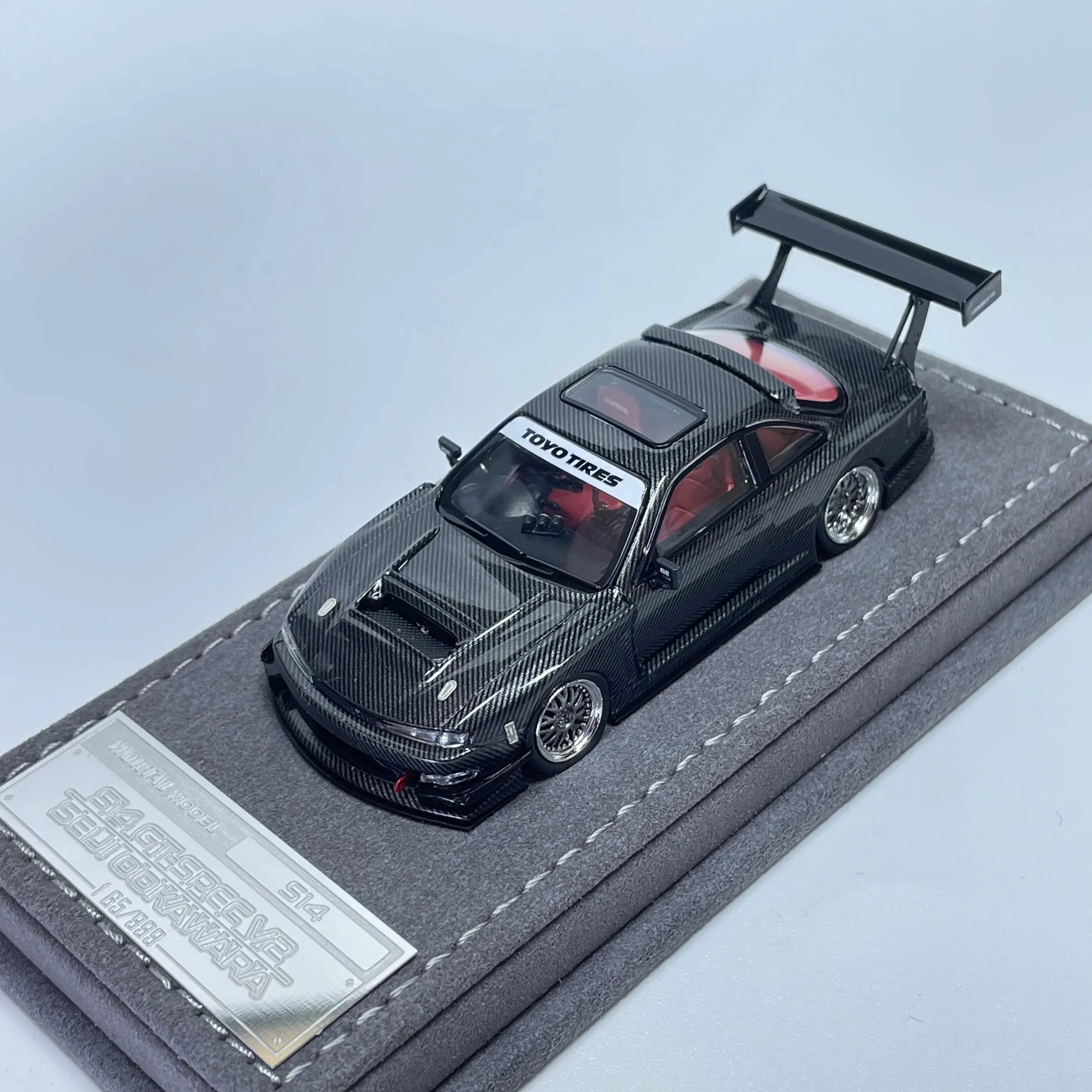 S14 GT-SPEC V2 1/64 CHAMELEON 箱凹みあり S14 GT-SPEC V2 1/64
