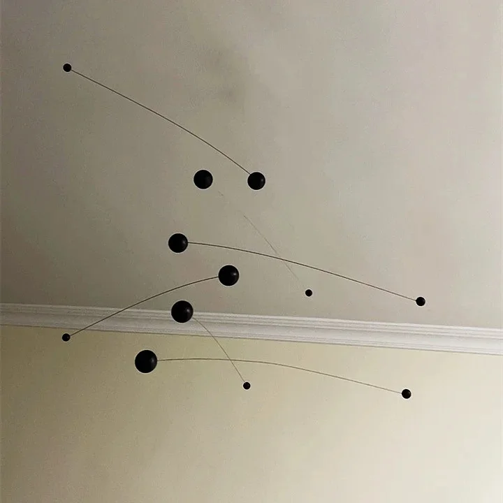 Minimalist Nordic Hanging Wind Chime Balance Ornament Creative Home Decor Handmade DIY Gift For Living Room Bedroom Office