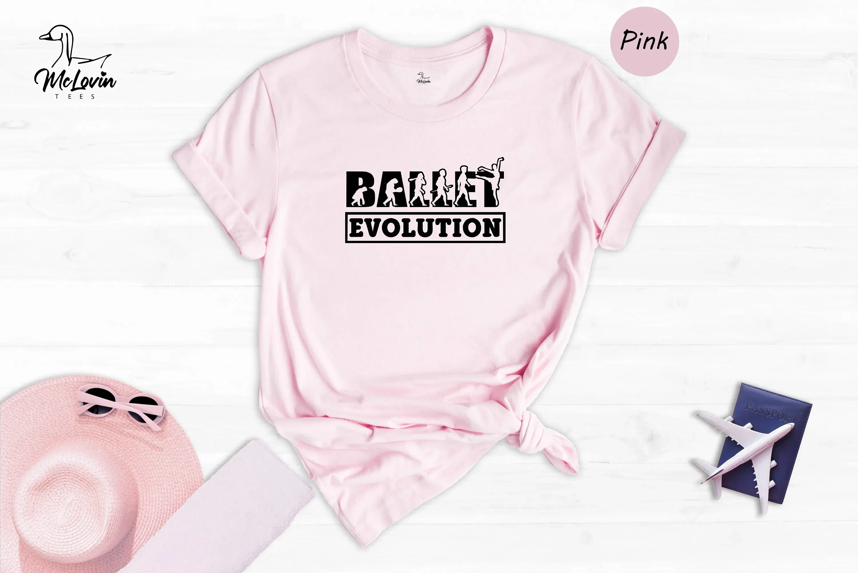 Ballet Dancing Evolution T Shirt Funny Dancer Best For Inspirational