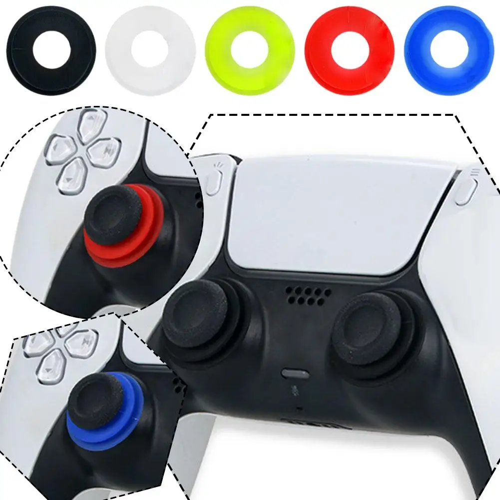 Handle Damping Silicone Pad Aim Assist Rings Motion Control For Ps5 Ps4 One Series S Controller Guard Sensitivity Damping Y1p5