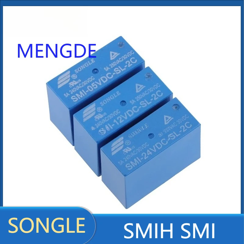 

Relay SMIH SMI DC 05V 12V 24V SL 4/5/6/8Pin 10A 16A SMI-05VDC-SL-A SMI-12VDC-SL-C SMI-24VDC-2C SMIH-12VDC-SL-A New Original