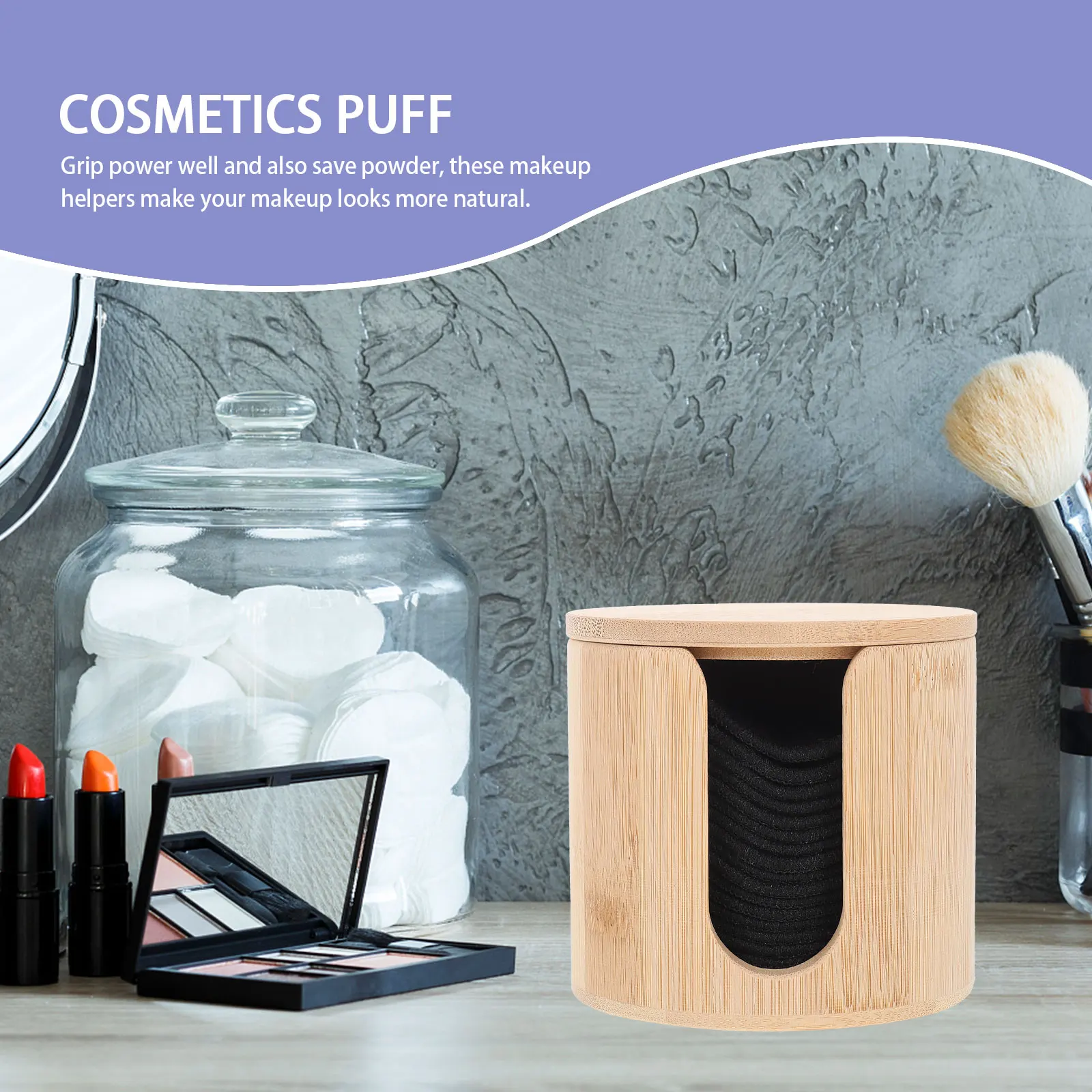 16 قطعة قابلة لإعادة الاستخدام الخيزران مزيل ماكياج منصات تنظيف الوجه جولات قابل للغسل وسادات قطنية لينة ماصة أدوات تنظيف الوجه #3