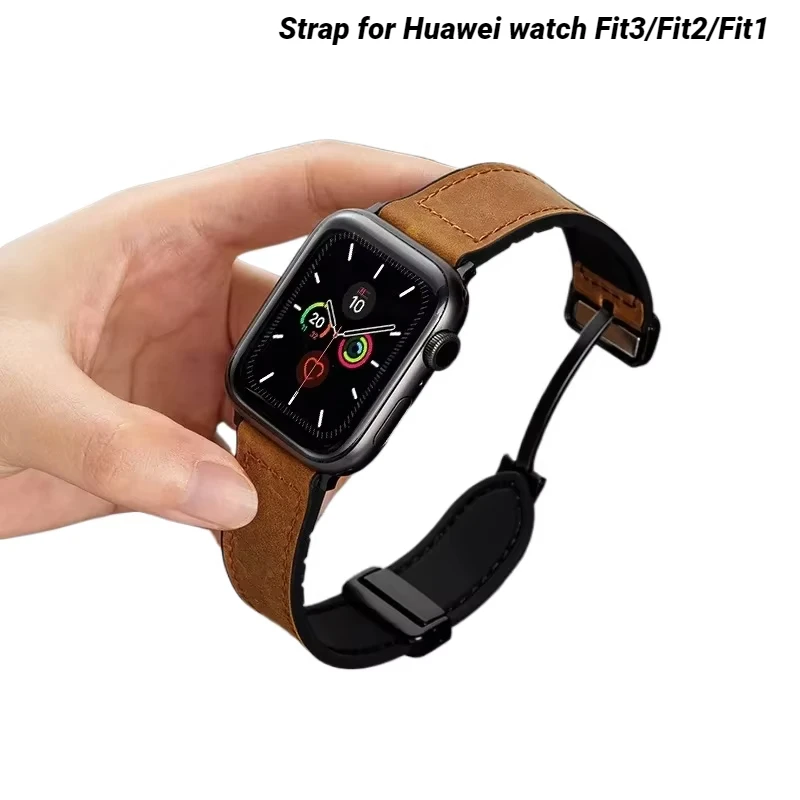 

Magnetic Strap For Huawei watch Fit3 Sport Watchband For Huawei watch Fit2/Fit1 Woman Man Belt Smartwatch Correa Bracelet