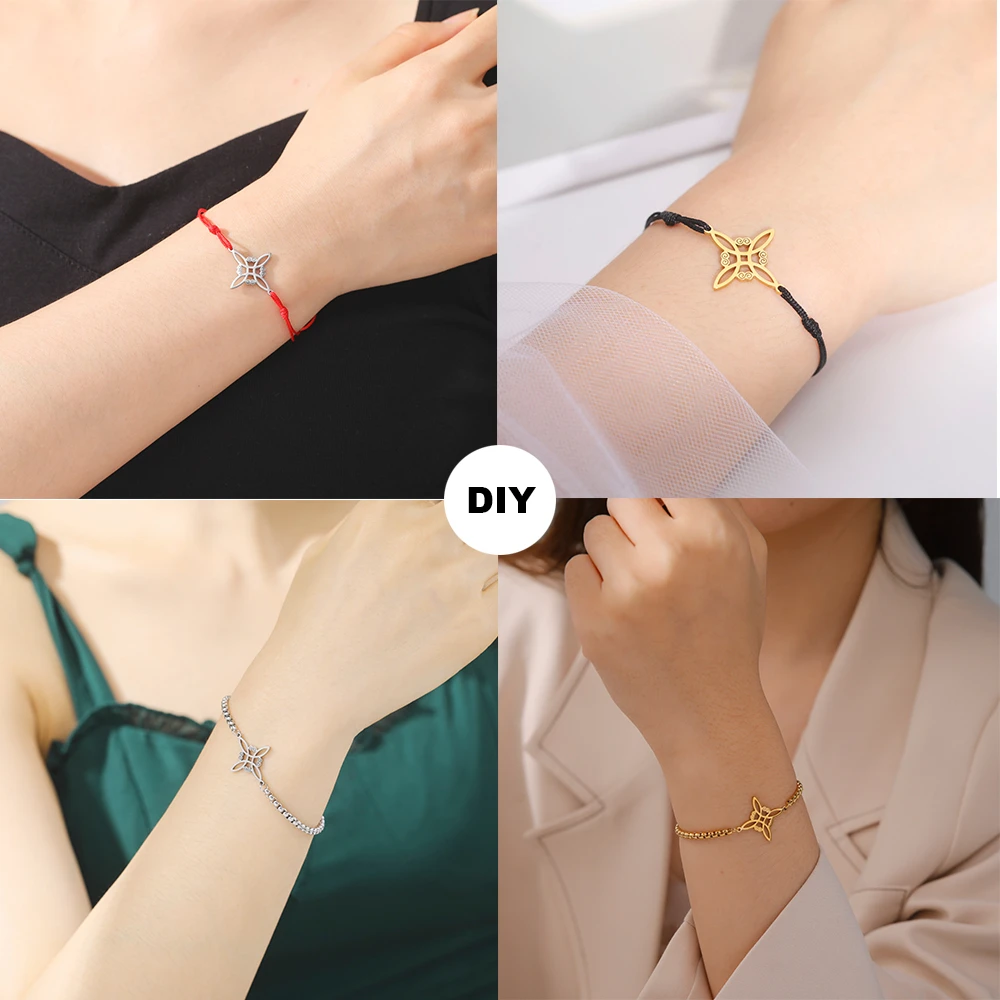5pcs Witch Knot Charms Set for DIY Jewellery