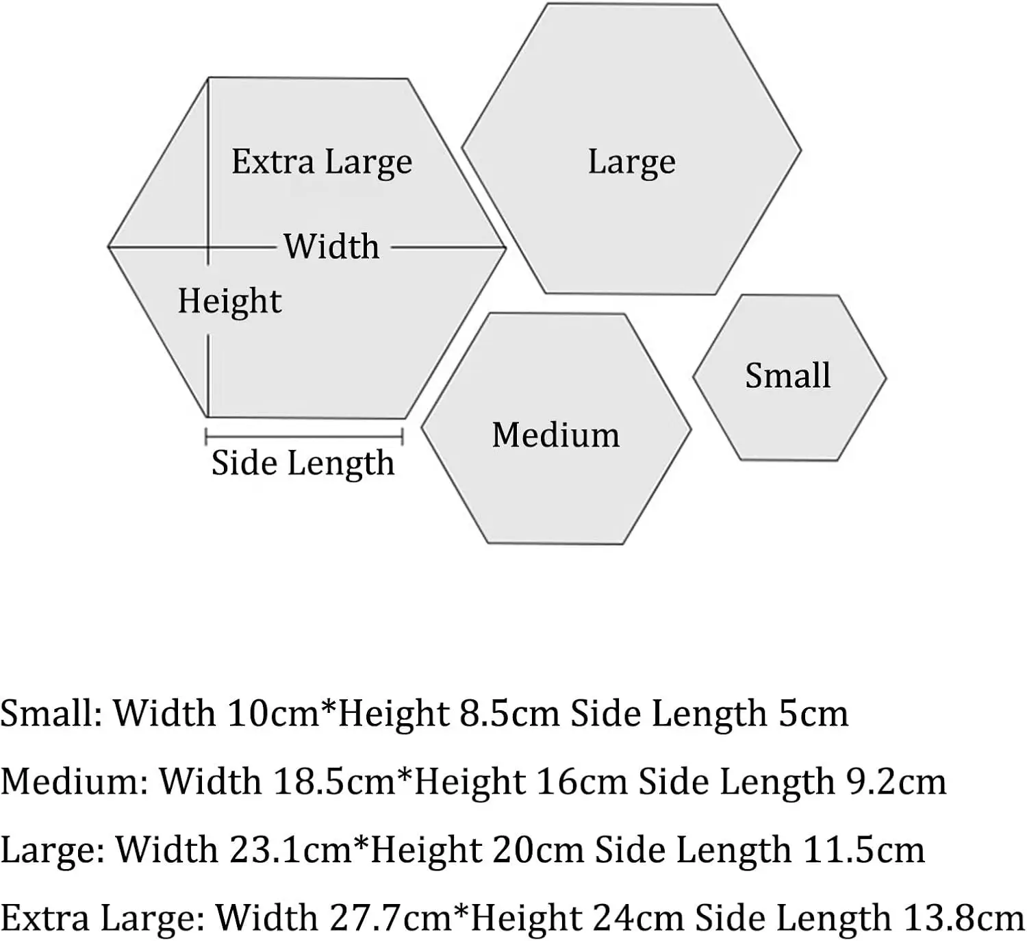 Hexagon Acrylic 3D Wall Panels Mirror Wall Sticker DIY Wall Decor Stickers Self Adhesive Tiles Aesthetic for Bedroom Living Room