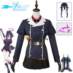 Blue Archive Igusa Haruka Game Cosplay Costume Wig Bang Cute Party Suit Coat Shirt Skirts Halloween Party Uniforms Casual Wear
