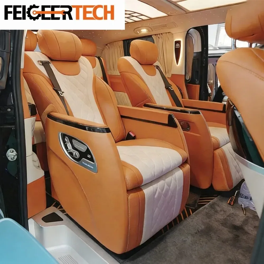 Feigeer Tech Comfort with USB Charger Footrest Auto Modification Luxury Car Seat
