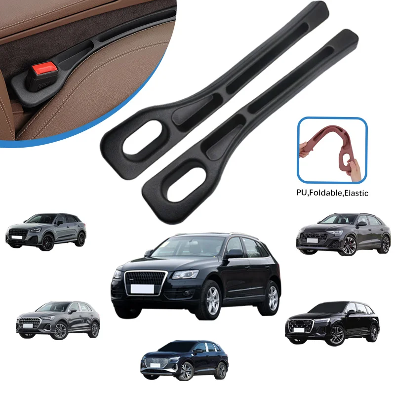 

Car Seat Gap Filler Side Seam Plug Strip Leak-proof Filling Strip For Audi Q5L Q7 Q3 Q6 Q8 Q2L Q5 Car Decoration Accessories
