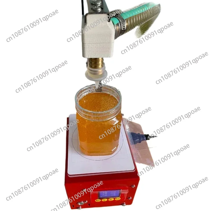 Commercial Paste Honey Filling Machine Gear Pump Weighing Type Viscous Liquid Automatic Filler 3kg 5kg