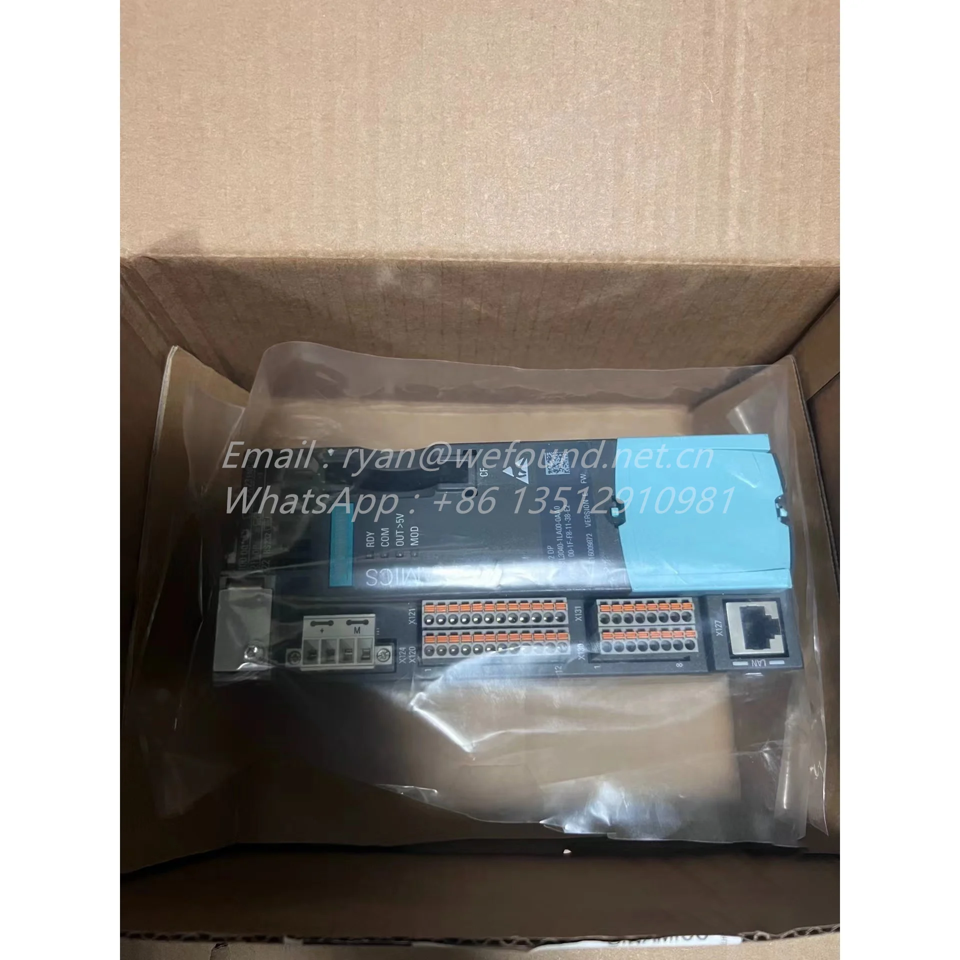 6SL3040-1LA00-0AA0 for SIEMENS SINAMICS S120 CONTROL UNIT CU310-2 DP WITH PROFIBUS INTERFACE WITHOUT COMPACTFLASH CARD