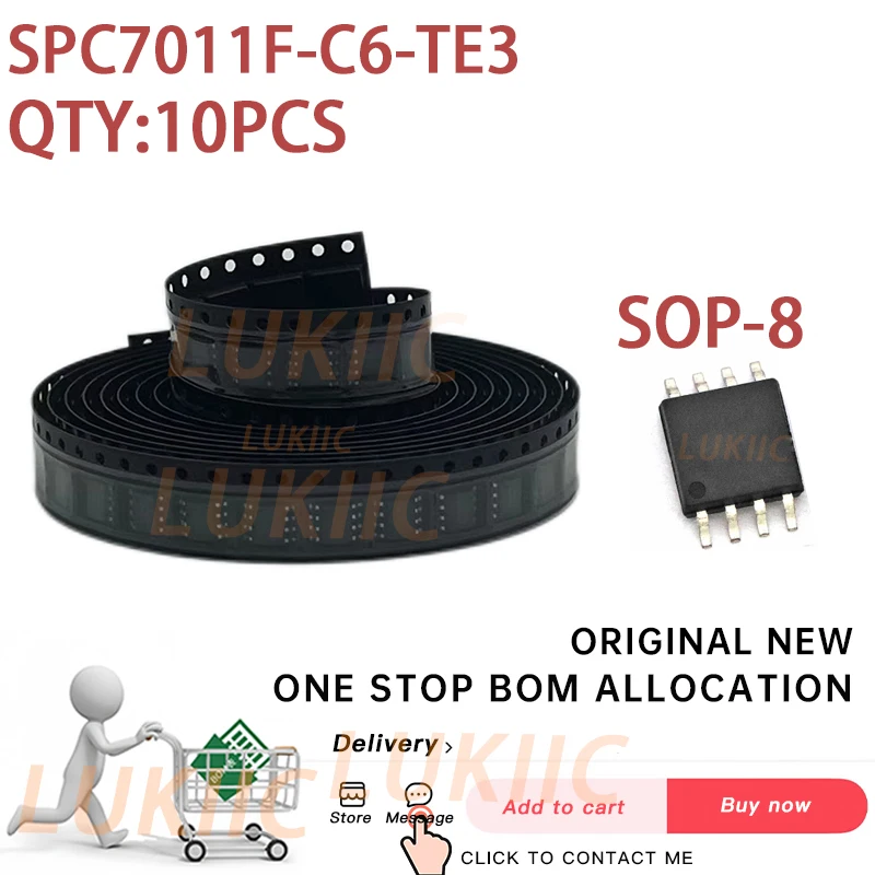 (10-50PCS) 100% New SPC7011F SPC7011F-C6-TE3 SOP-8