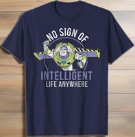 Disney Pixar Toy Story Buzz Lightyear Intelligent Life T-Shirt Fashionable Parent-child Clothing