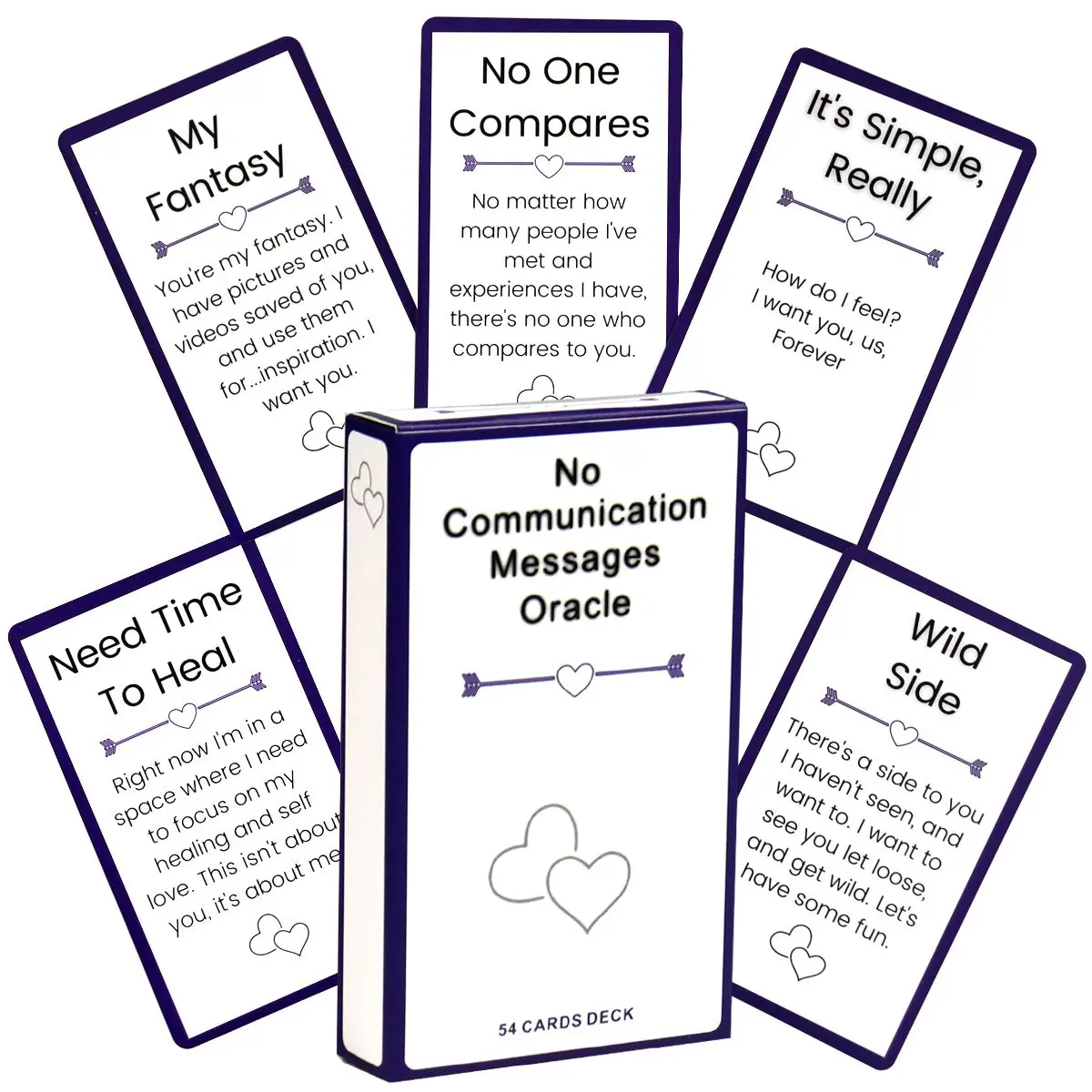 

Без сообщений, колода Oracle, 54 шт., карты Oracle, ритуалы, вечерние игры для питья, инструмент для гадания, настольные игры, астрологический подарок