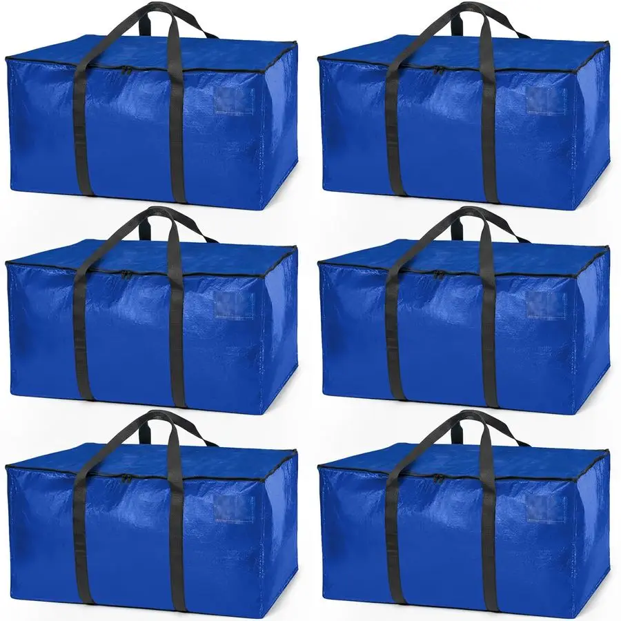

Heavy Duty Moving Bags or Storage Bag Large Moving Boxes with Backpack Straps, Zippers amp Handles Perfect for Moving, College D