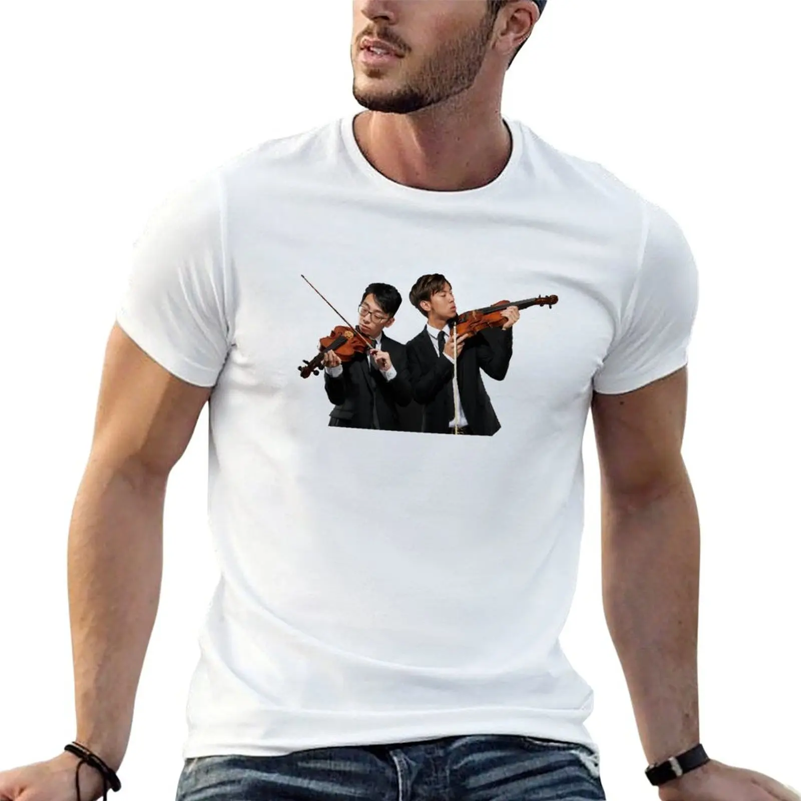 

cotton - and quality T-Shirt high violin pack cotton twoset man shirt dynamic duo t - shirt t eddy brett