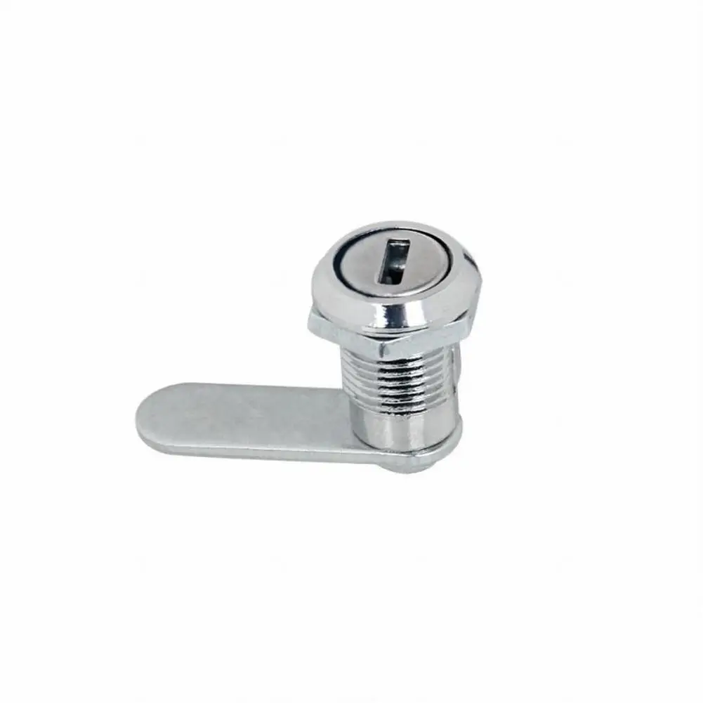 1PC Stainless Steel Cam Lock W/ 2 Keys 12mm Aperture Hardware Security Furniture Lock Security Locks For Drawer Mail Box