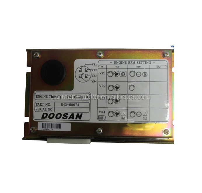 لوحدة تحكم محرك الحفارة Doosan DX340 ECU DX340 65.11201-7016 #1