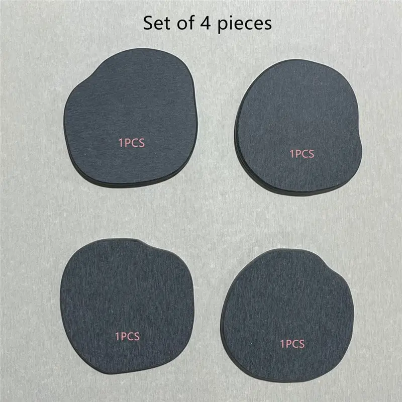 Absorbent Drink Coasters 4 Pack Absorbent Quick-Dry Stone Design Quick-Dry Coffee Coasters White