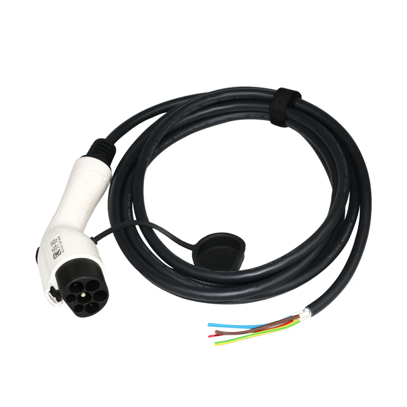 

GBT EV Charging cable with 5 meters 32A 7kw single gun connection line