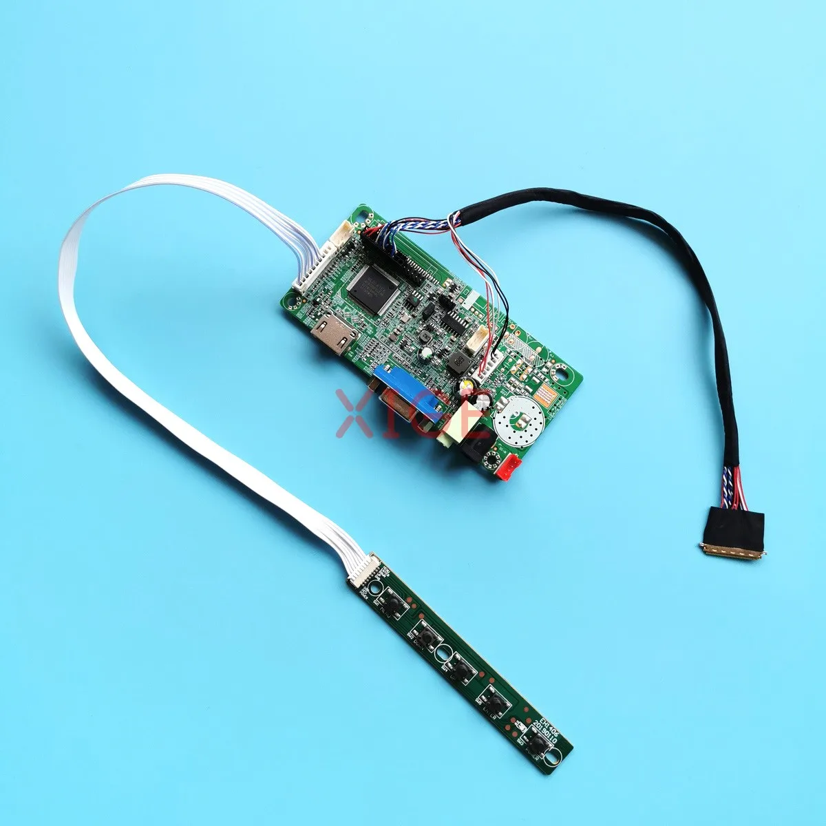 

Для B156HW01 B156HW02 B156HW03 плата контроллера ЖК-экрана VGA DIY Kit HDMI-совместимый монитор для ноутбука 1920*1080 15,6 "40Pin LVDS