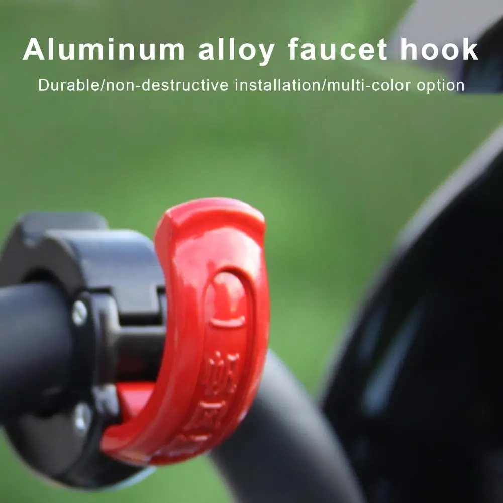 Motorcycle Handlebar Hook Aluminum Alloy 50KG Strong Load-bearing Motorcycle Universal Luggage Bag Helmet Hanger Hook