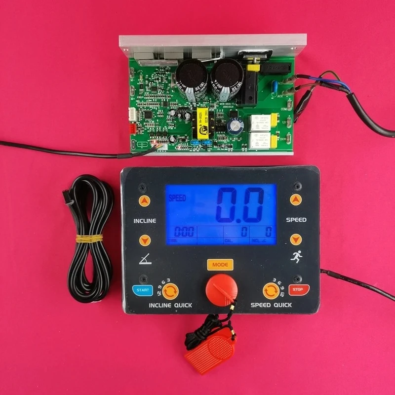 Universal Treadmill Motor Control board Controller Circuit board Treadmill Screen Instrument display Panel 1HP-4.0HP DC Motor