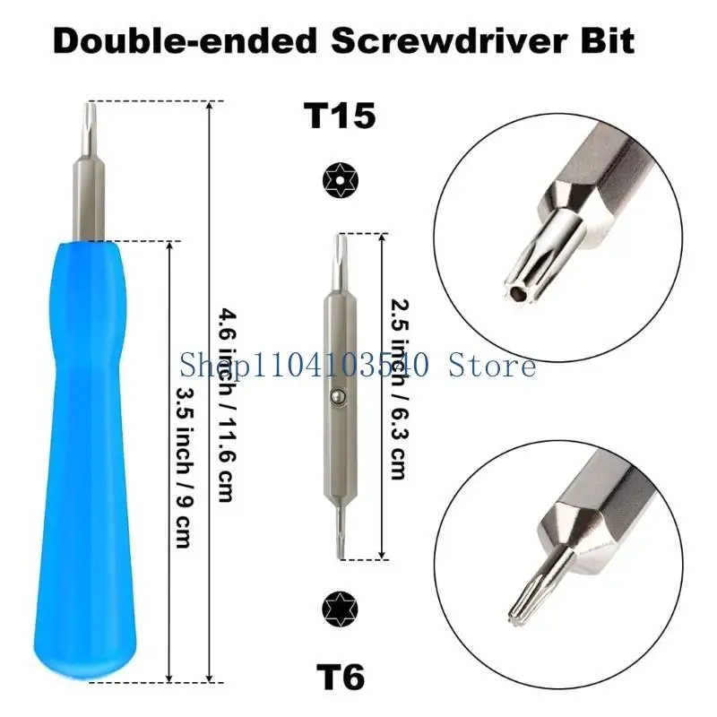 02DC 2-in-1 Screwdriver Multifunctional Security Precisions Screwdriver Tool