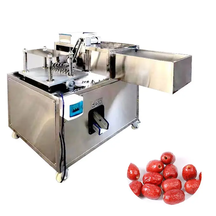 Dry Plum Red Dates Fruit Pitting Core Remover Removing Machine For Sale