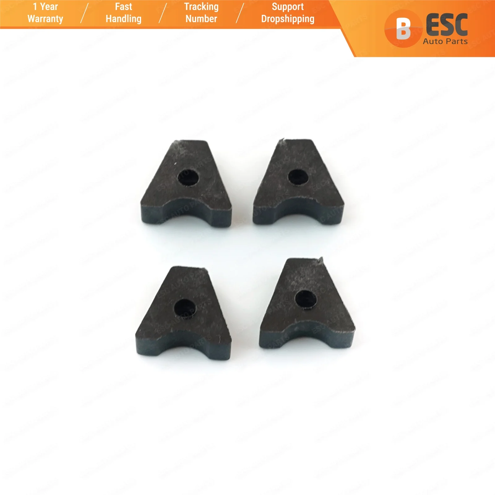 ESR533-2 4 Pieces Sunroof Rail Frame Glass Slider Guide Repair Bracket for Mercedes CLA A C E Class W176 W177 W205 C207 C117