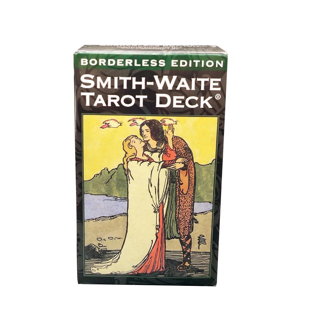 12X7CM Tarot Cards.Smith-Waite Divination Tarot Deck Borderless Edition