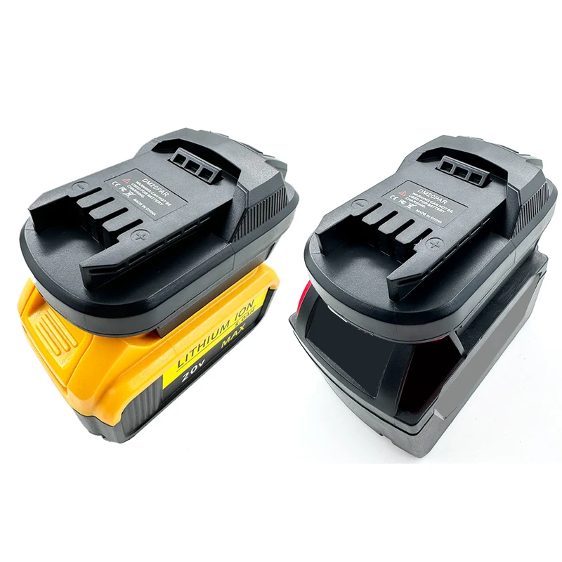 For Dewalt 20V For Milwaukee 18V Li-Ion Battery Convert To for Parkside X20V Power Tool Use DM20PAR Battery Adapter