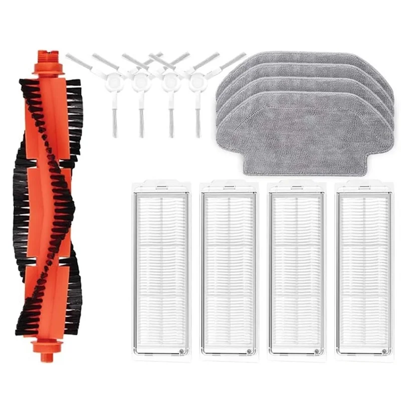

ABBN-For Xiaomi Mi Robot Vacuum Mop 2S / Mop P/Mop Pro / XMSTJQR2S / STYTJ02YM Parts Main Side Brush Hepa Filter Mop