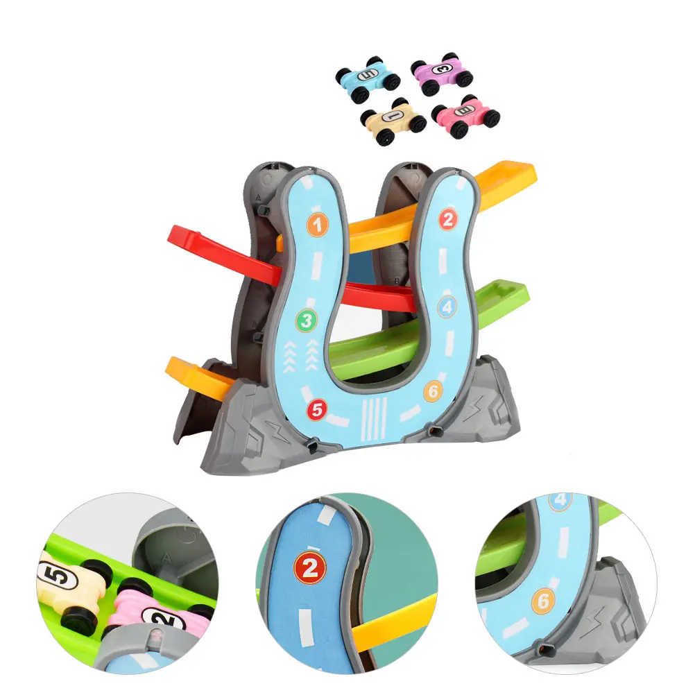 

Трек-автомобиль, игрушка, скользящая детская интерактивная детская развивающая игрушка для раннего образования, головоломка