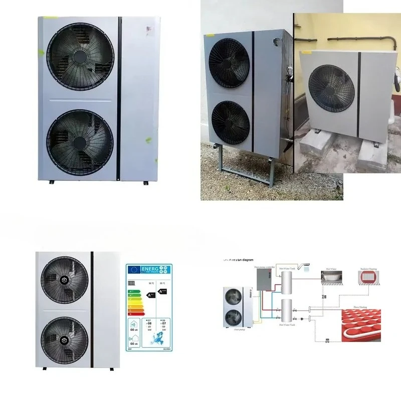 For ErP DC Inverter Air Source Heat Pump for R32 R410A Refrigerant 20 kW 23 kW Heat Pump