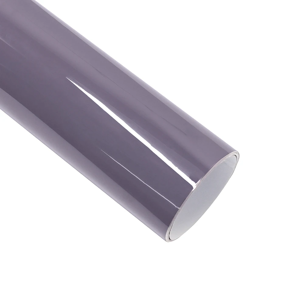 

Gloss Provence Purple PET Car Sticker Bubble Free Vinyl Film Auto DIY Decal Vehicle Body Self Adhesive Sticker Car Accessories