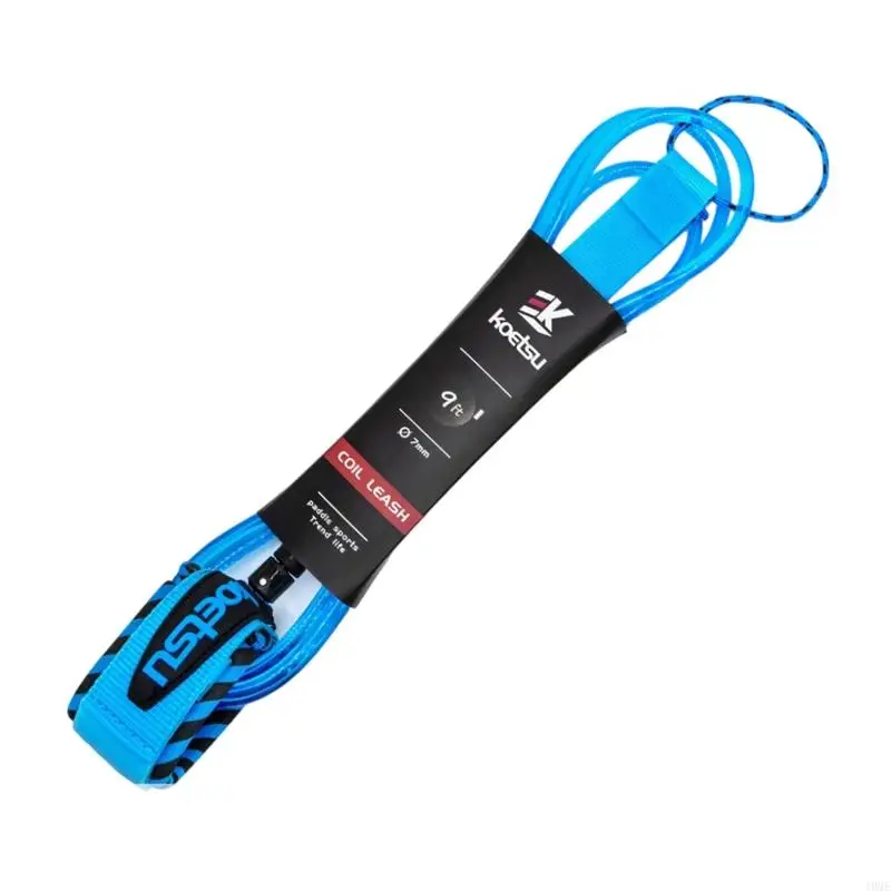 Paddles Board Rope with Coils Line and Turning Joint for Open Water Use JOME