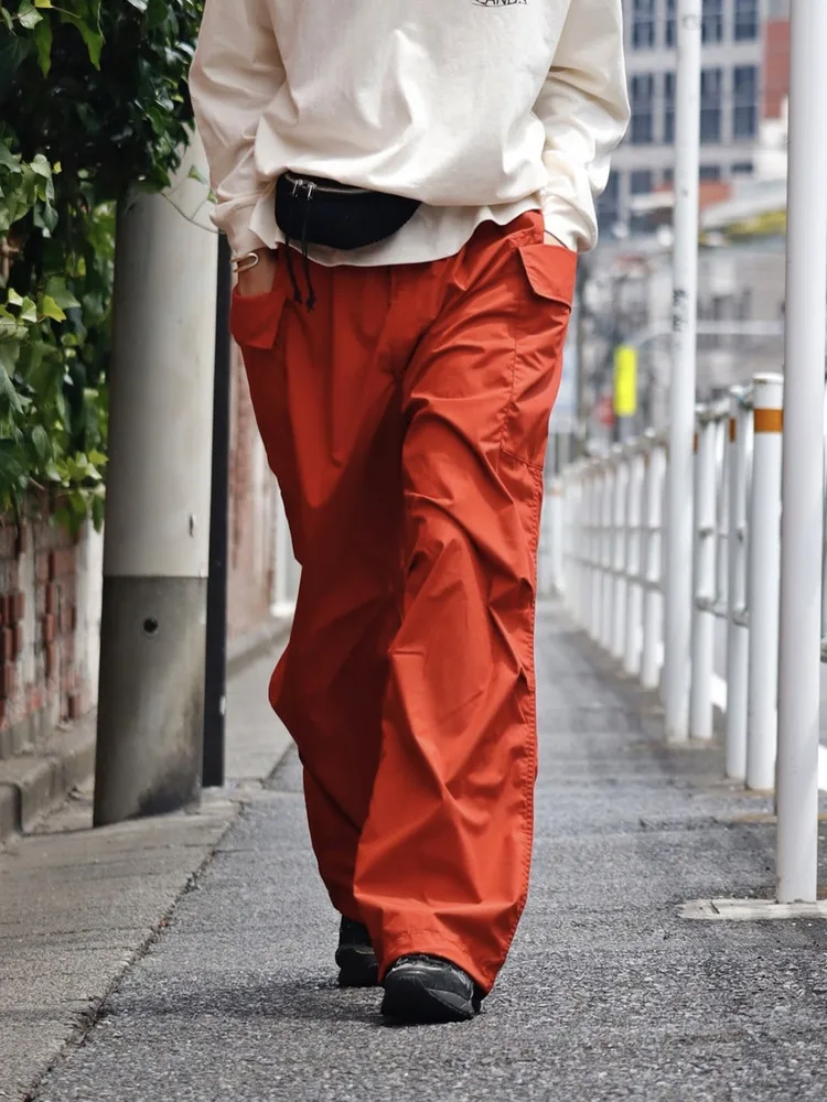 

Водонепроницаемые брюки-карго унисекс, повседневный стиль, из смесовой ткани хлопок-полиэстер, прямые брюки для мужчин и женщин