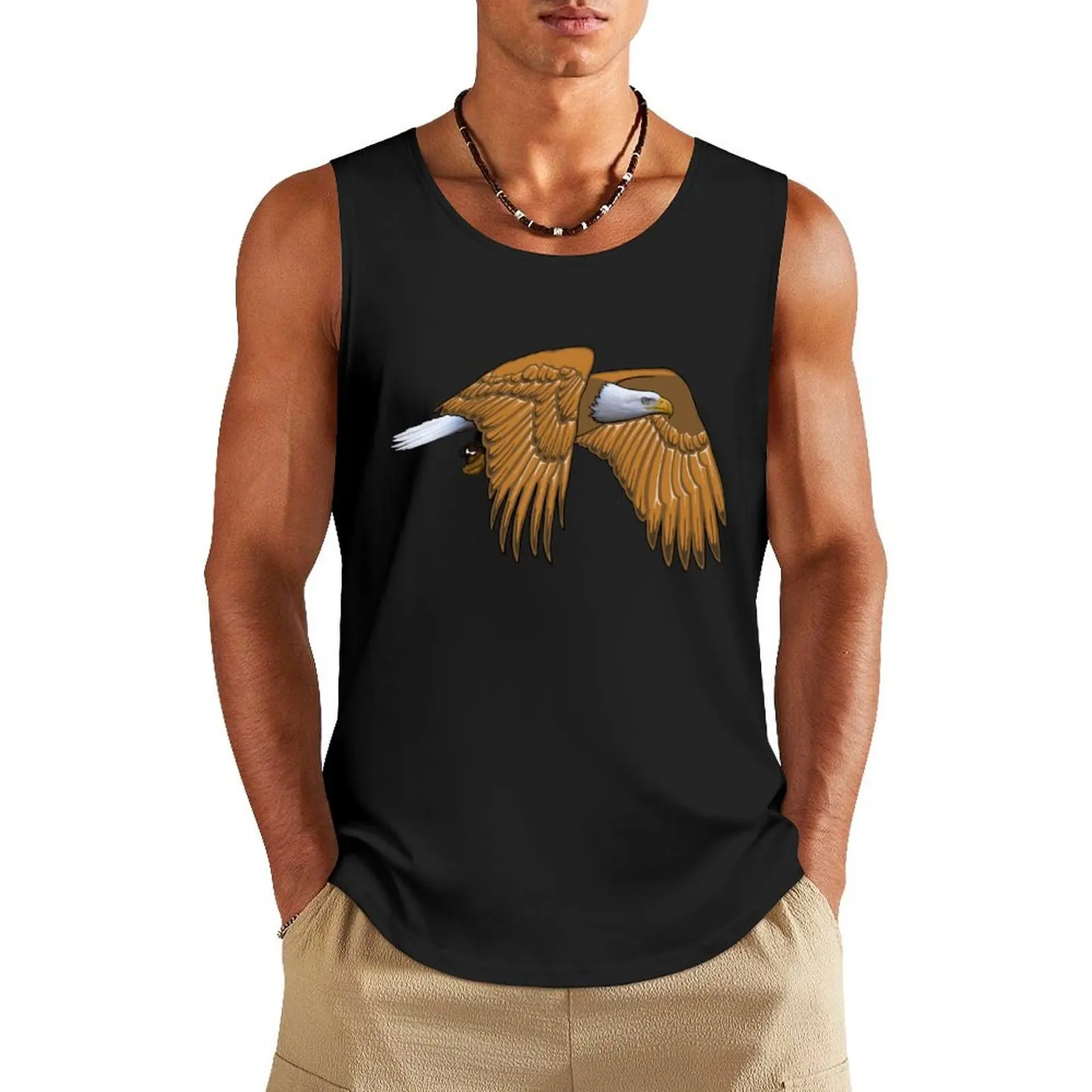 

Bird of Thunder Tank Top Gym clothes Sleeveless T-shirt t-shirt Men's Men's cotton t-shirt