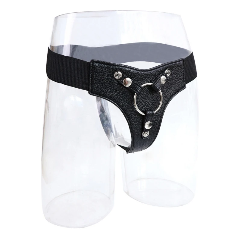 Unisex Briefs Role Play Underwear Adjustable Belt Brief Strap on Harness