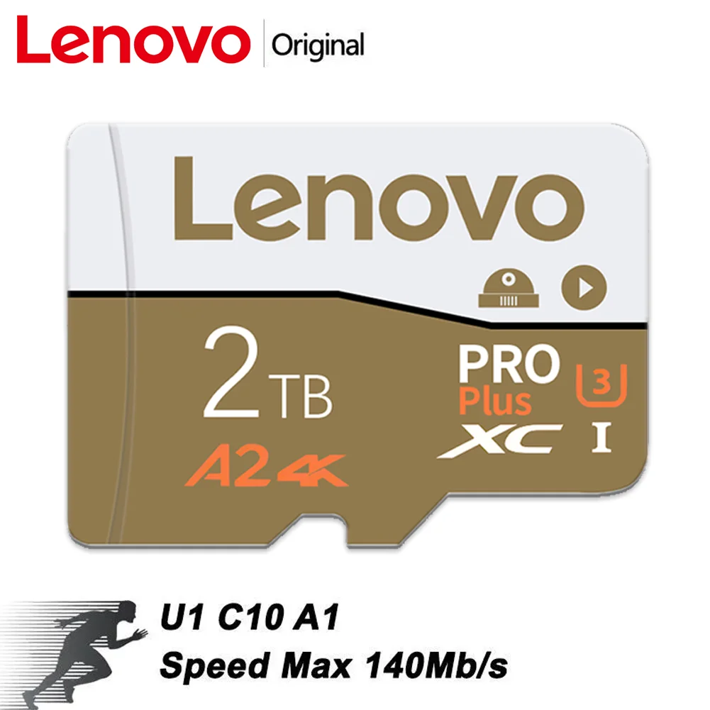 

Lenovo 2TB Micro TF/SD Card V30 1TB SD Memory Card Class 10 High Speed Flash Memory Card 512GB 256GB SD Card For Camera Phone