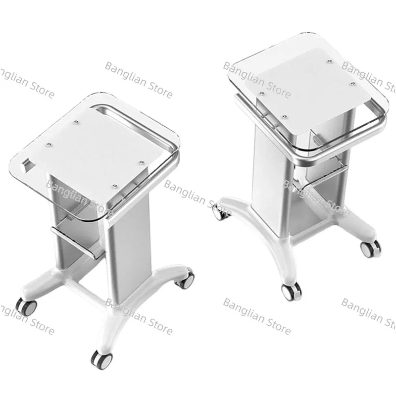 Equipment Cart for Beauty Salon, Trolley Stand Holder, Rolling Cart, Roller Wheel, Aluminum Stand, Personal Care Appliance Parts