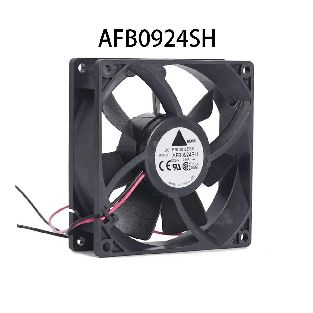 

Энергоэффективный бесшумный вентилятор охлаждения корпуса 24 В постоянного тока 0,50 А 92*92*25 мм 2-проводной AFB0924SH Полностью протестирован