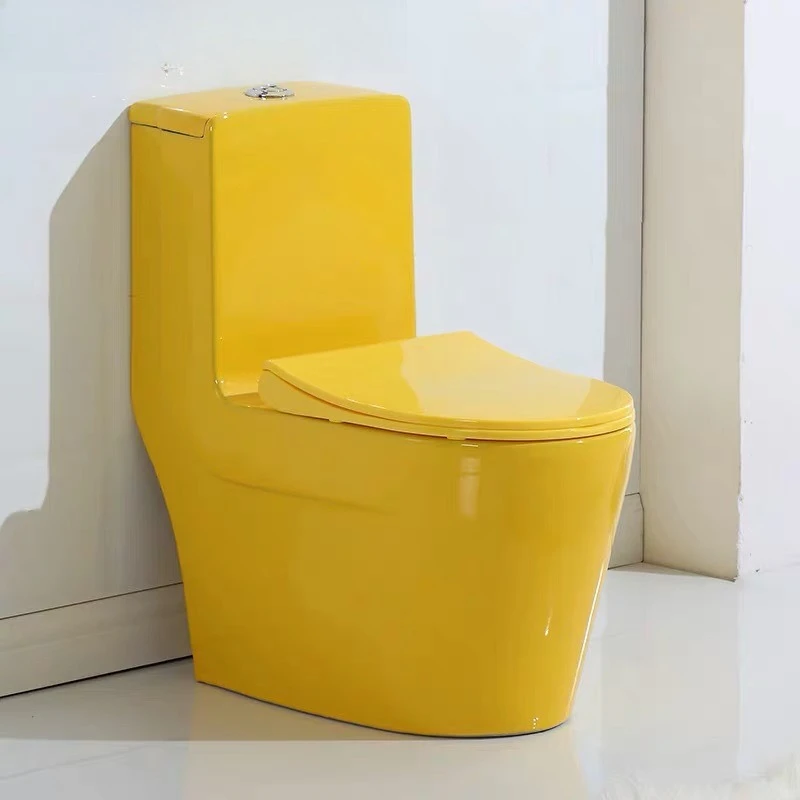 

Kindergarten colored children's small toilet ceramic toilet slowly descending siphon small size floor toilet early education