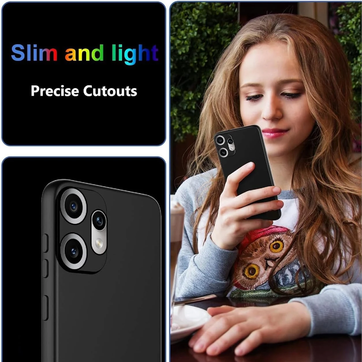 柔軟な液体シリコーンケース何もない CMF 電話 2 プロ電話 1 保護カバー TPU Fundas Coque Capa