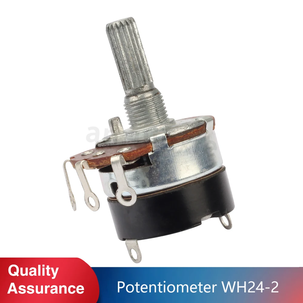 

Potentiometer WH24-2-R4k7 SIEG C0-066&JET BD-3&Grizzly G0745&SOGI M1-100&Compact 3 Baby Lathe Spares Speed Control Potentiometer